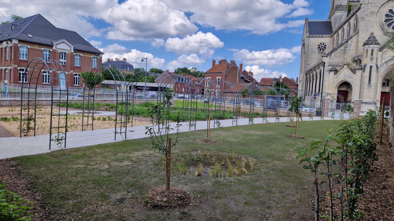 Le nouveau parc Saint Martin va bientôt ouvrir à Chauny